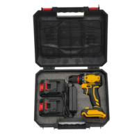 Perceuse sans fil 21 V Brushless Builders, 2 vitesses, batterie lithium, kit d'outils électriques, tournevis électrique industriel, coffret de matériel