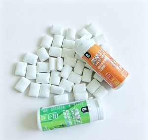 <span class=keywords><strong>Chewing</strong></span>-<span class=keywords><strong>gum</strong></span> <span class=keywords><strong>sans</strong></span> <span class=keywords><strong>sucre</strong></span> saveur multi-fruits, caféine et <span class=keywords><strong>xylitol</strong></span> pour le raffermissement du visage et la mise en forme, 2,5 kg - Product Image 1