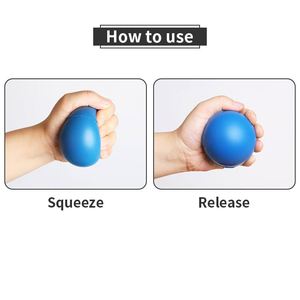 Balle anti-stress ronde personnalisée en mousse PU pour adultes, jouet promotionnel pour entreprises - Product Image 4