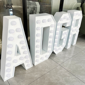 Decorazione con scritta di grandi dimensioni con segno di lettere e luci con scritta di amore segno per feste con segno di lettere in acrilico segno di lettere lettere - Product Image 4