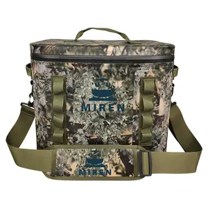 Custom Design Camouflage Travel Gekühlte wasserdichte weiche Kühltasche