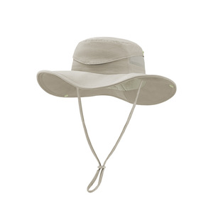 Sombrero de Pesca Unisex <span class=keywords><strong>para</strong></span> Hombre y Mujer, de Nailon Transpirable, <span class=keywords><strong>para</strong></span> Escalada, Camping, Montañismo, al Aire Libre, con Parte Superior Plana - Product Image 2