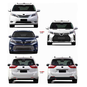 Ventas de fábrica Upgrade LM Style BodyKit Hood Grille Parachoques trasero delantero Kits de carrocería para Toyota <span class=keywords><strong>Sienna</strong></span> 2011-2020 - Product Image 2