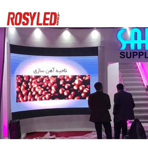 Podium Evenement Achtergrond Curve Scherm Video Wall P2.5 Indoor Verhuur LED Scherm 8K HDR10+ Novastar Besturing - Product Image 4