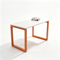 Bureau d'ordinateur commercial, table d'écriture, poste de travail, mobilier pour usage domestique et professionnel