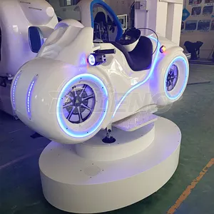 Factory Made 9D VR Motorcycle Racing Car Game Machine Indoor And Outdoor Virtual Reality Arcade Simulator For Home And Garden