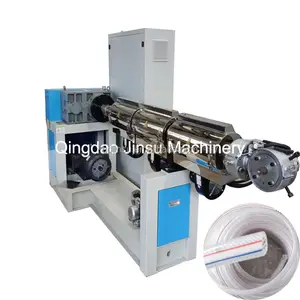 China automation PVC Garden Fiber Braided Reinforced Soft Hose pipe machine extrusion line