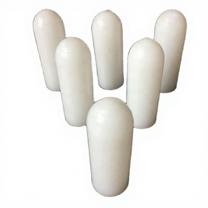 Tapas Redondas de Plástico Blancas en Oferta para Protección de Cables de PC de 15.2mm - Product Image 1