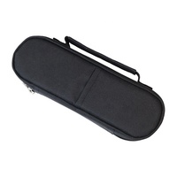 Sac de pétanque ZQURE en nylon durable pour 3 boules avec dessus blanc