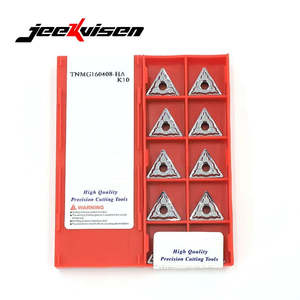 Jeekvisen Chất lượng cao tnmg160408 mm tam giác chèn cho máy phay CNC thép không gỉ tnmg cắt carbide biến mô hình công cụ apmt - Product Image 2