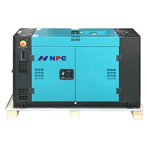 NPC Silent type cheap 15kva diesel generator Price Small portable AC three-phase 18kva 20kva home use generator