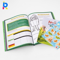 Nouveauté : Livres de coloriage pour enfants personnalisés de haute qualité avec autocollants pour un divertissement interactif et une éducation précoce
