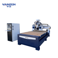 Routeur CNC automatique ATC 1325 de Chine, machine de sculpture sur bois 4*8 pieds pour meubles et armoires de cuisine