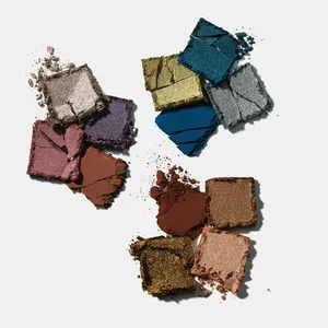 Maquillage cosmétique haute qualité maquillage de fête de mariage ombre à paupières imperméable marque privée palette de fard à paupières mat