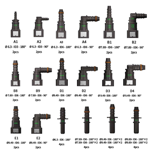Kits de connecteurs d'accouplement à déconnexion rapide de tuyau de carburant 800-587M ID3 ID6 ID8 ligne de carburant outils de réparation de pièces automobiles <span class=keywords><strong>connecteur</strong></span> rapide de carburant - Product Image 4