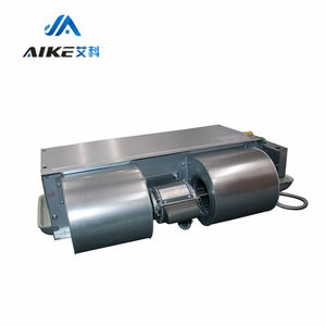 Sistema HVAC orizzontale nascosto acqua refrigerata FCU AC alimentato ventilatore a basso rumore aria di raffreddamento per alberghi tipo VRF - Product Image 4