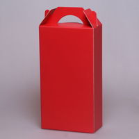 Emballage en carton ondulé personnalisé bouteille de bière de liqueur porte-bouteille de vin rouge boîtes de transport de boissons personnalisées