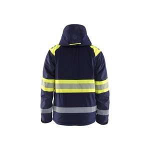 BLAKLADER - 448019778933XXL Chaqueta de invierno Hi-Vis Azul marino/Amarillo-EAN 7330509855713 ROPA DE TRABAJO DE LA HI-VIS - Product Image 2