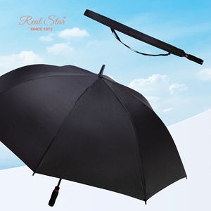 <span class=keywords><strong>RST</strong></span> Paraguas de <span class=keywords><strong>golf</strong></span> negro a prueba de tormentas de 30 pulgadas de tamaño grande de alta calidad con impresión de logotipo - Product Image 2