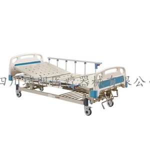 เตียงผู้ป่วยแบบสามตอนปรับได้ รุ่น RC 036 โครงสร้างเหล็กกล้าคาร์บอน สำหรับโรงพยาบาลและการดูแลผู้สูงอายุ - Product Image 2
