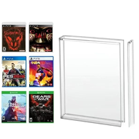 Boîte de protection et de rangement pour cartes de jeu en acrylique, adaptée à Playstation 3, PS3, PS4, PS5, XBOX ONE