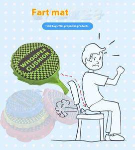 재미있는 휘파람 쿠션 만우절 할로윈 재미있는 장난 특별 플라스틱 스펀지 패드 장난 가방 재미있는 장난감 - Product Image 5