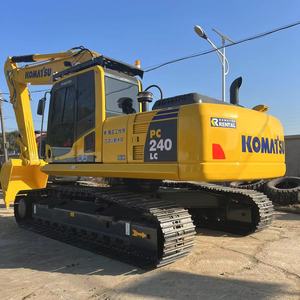 Excavatrice Komatsu PC240 d'occasion, chargeuse sur chenilles hydraulique, équipement de construction, origine Japon, capacité de la benne de 1,5 m, pompe de 141 kW - Product Image 4