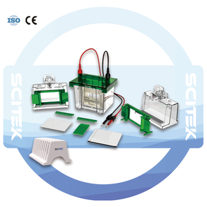 SCITEK Vasca per Elettroforesi Verticale su Gel 10/15 Campioni con <span class=keywords><strong>Elettrodo</strong></span> in Platino ad Alta Purezza per Laboratorio - Product Image 2