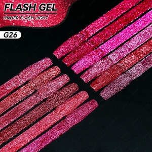 JTING OEM ODM Nail Supplies Reflective Disco Gel 12Color Unique <b>Box</b> Custom Color Card Diamond Glitter Gel Nail Polish Collection - Product Image 1