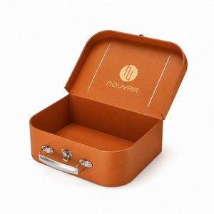 <span class=keywords><strong>Valise</strong></span> rigide en carton personnalisée avec poignée, couvertures pour bébé, serviettes, boîte à souvenirs pour nouveau-né, boîte cadeau pour berceau de bébé garçon - Product Image 3