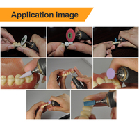Kit de polissage dentaire GUSROM, ensemble de diamants et de zircone