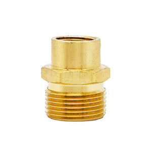 Brass Adapter 14x1.5mm To 22x1.5mm For High Pressure Washer Water Gun <b>Car</b> Cleaning <b>Machine</b> Metal Connector - Product Image 4