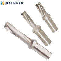 Foret en U CNC indexable 3D BEGUN haute précision SO/WD en carbure allié pour perçage de métaux et plaquettes SOMT
