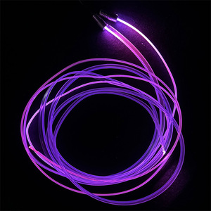 Bán Buôn Môi Trường Xung Quanh Ánh Sáng Hướng Dẫn Váy Toàn Bộ Cơ Thể Sợi Quang El Sản Phẩm Mềm Bên Ánh Sáng Với Sợi Quang Môi Trường Xung Quanh Vật Liệu Ánh Sáng - Product Image 4