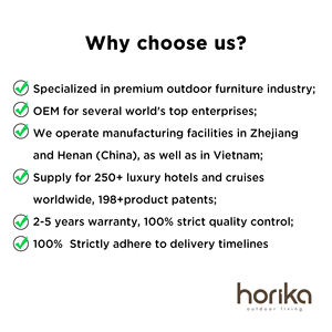 Cao cấp Nhà hàng khách sạn sân thượng ngoài trời bàn ăn Đặt tất cả thời tiết sang trọng hiện đại sân vườn bàn ăn và ghế - Product Image 6