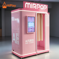 Photomaton IA Commercial, Kiosque Photo IA en Libre-Service, Cabine Photo Interactive IA pour Centres Commerciaux, Salles de Jeux et Location d'Événements