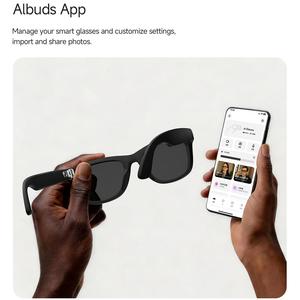 Gafas Inteligentes MT5 Ultra con IA, Cámara HD de 8MP, Fotos, Vídeos, Traducción por IA, ChatGPT, Llamadas por Bluetooth, Música, Resistentes al Agua IP65, Carga Inversa - Product Image 4