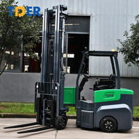 TDER 1.5ton 2 ton 3ton chariot élévateur principal à allée très étroite, camion-fourche vna batterie Li-ION LiFePO4 en option