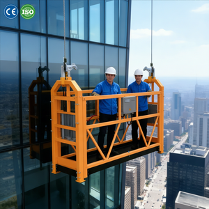 Plateforme Échafaudage Suspendue Mobile Électrique Galvanisée ZLP630 pour Vente en Gros – Modèles ZLP500/ZLP630/ZLP800/ZLP1000 - Product Image 1
