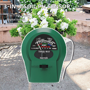 3 in 1 플라스틱 토양 PH 수분 센서 식물 물 모니터 원예 및 농업 맞춤형 OEM ODM 지원 가격 - Product Image 3