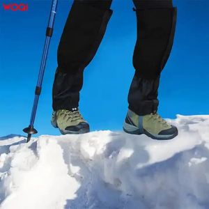 Guêtres de randonnée WOQI en tissu Oxford, coupe-vent, anti-poussière, pour la montagne, la randonnée, le camping, unisexe adulte, protection contre la neige - Product Image 1