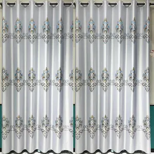 2024 Hot Sale Simple Luxury Jacquard Blackout Shading Curtain Fabric Plain Style In Roll For Home Textile Use Direct Wholesales