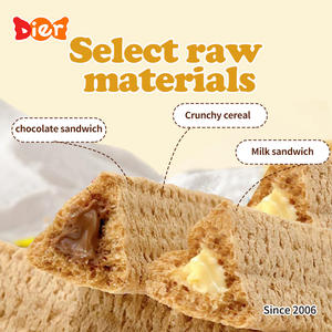 คุกกี้ช็อก<span class=keywords><strong>โก</strong></span><span class=keywords><strong>แล</strong></span><span class=keywords><strong>ต</strong></span>กรอบแบบเข้ามุมทำจาก<span class=keywords><strong>โก</strong></span><span class=keywords><strong>โก</strong></span>้และอัดแน่นไปด้วยรสนมบิสกิ<span class=keywords><strong>ต</strong></span>เนื้อแข็งกรอบ - Product Image 3