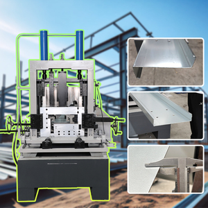 Ligne de machines de profilage de poutrelles CZ interchangeables avec moteur pour usage en toiture, machine de profilage de poutrelles en acier CZ - Product Image 1