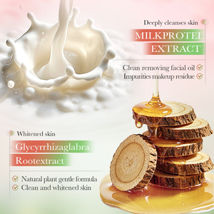 OEM para Crema Limpiadora Vegana Iluminadora con Ácido Tranexámico y Extracto de Higo, Control de Grasa, Limpieza Profunda de Poros, Refrescante - Product Image 3