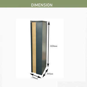 Cassetta Portapacchi Intelligente in Metallo WELDON, Impermeabile, Antifurto, Chiudibile <span class=keywords><strong>a</strong></span> Chiave, Sicura, Durevole, per Uso Quotidiano Esterno - Product Image 4