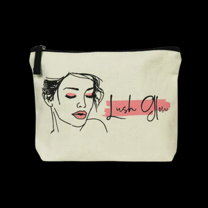 Gorgeous Portable Cosmetic <b>Bag</b> with <b>Zipper</b> Closure Simple Textile Makeup Pouch for Travel <b>Storage</b> and Daily Use - Product Image 5