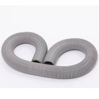 Résistance aux hautes températures spirale réglable Flexible antistatique PU sèche-cheveux pour animaux de compagnie tuyau aspirateur Tubes en plastique