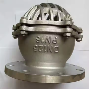 Vanne de pied inférieure ANSI 4 pouces 150lb en acier inoxydable moulé CF8 raccord à bride de crépine de levage avec <span class=keywords><strong>pompe</strong></span> à eau à écran 304 - Product Image 6