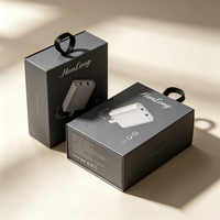 Boîte d'emballage en papier pour accessoires de téléphone, chargeur, câble, emballage personnalisé pour chargeur de téléphone électronique, vente en gros